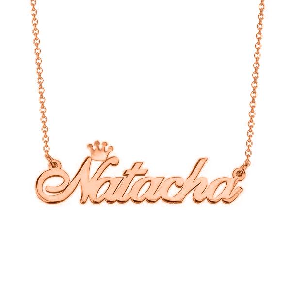 natasha name necklace