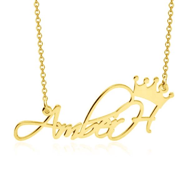 ankita name gold chain